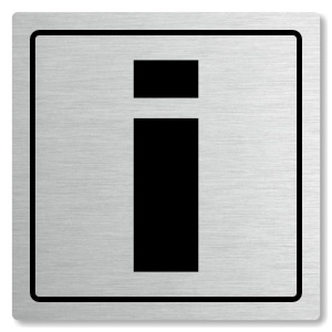 Informace, 100x100mm, stříbrná, Arizona